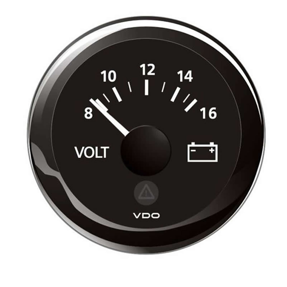 Marine VDO Voltmeter Gauges 8-16V